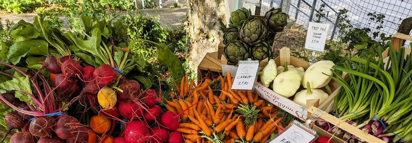 Local Produce Market stand