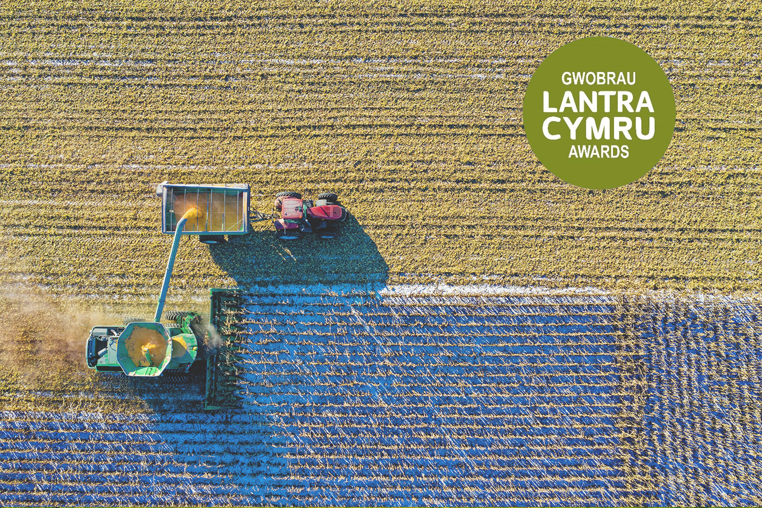 Lantra Cymru Awards 2020 logo with tractor
