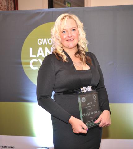 ​Cheryl Reeves, winner of the Farm Innovator Award